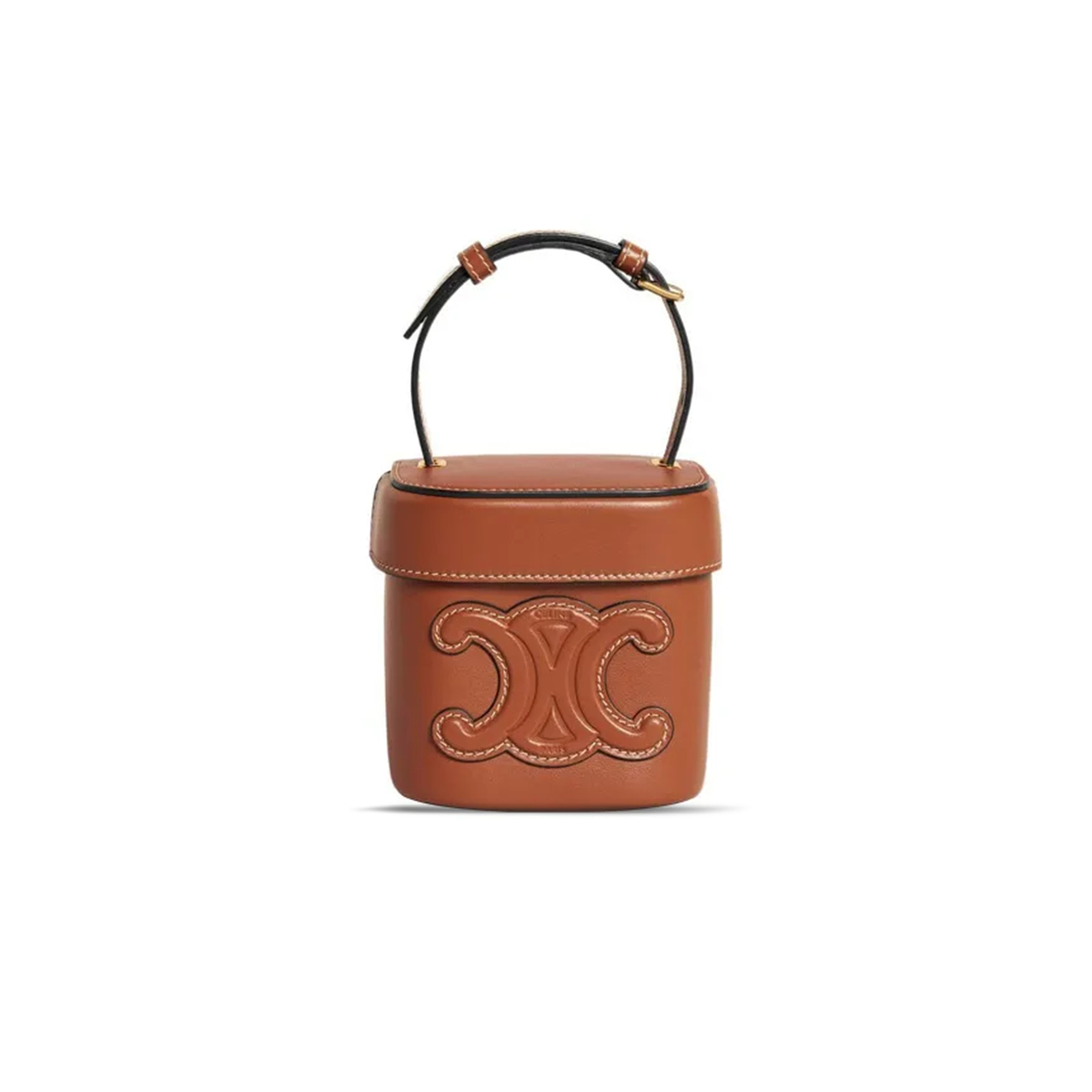 CELINE SMALL CROSSBODY IN BOX TRIOMPHE SMOOTH COWHIDE 199263DU3.04LU (11*11*11)